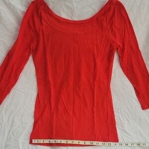 J. Crew Scarlet Long Sleeve Top